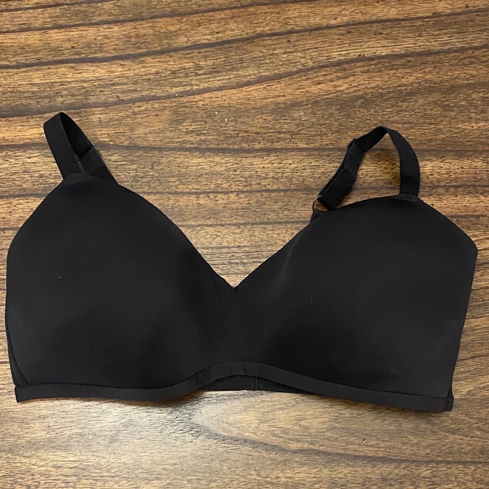 Kindly yours Sustaniable Wireless T-shirt Comfort Bra Black size 40DD